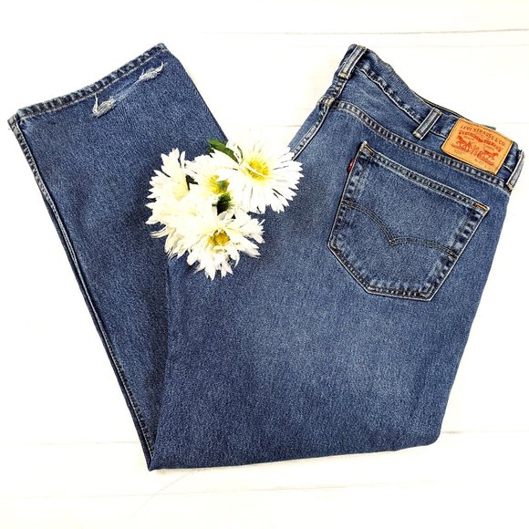 Levi's Other - Levi's 559 Men's Relaxed Straight Distressed Jeans